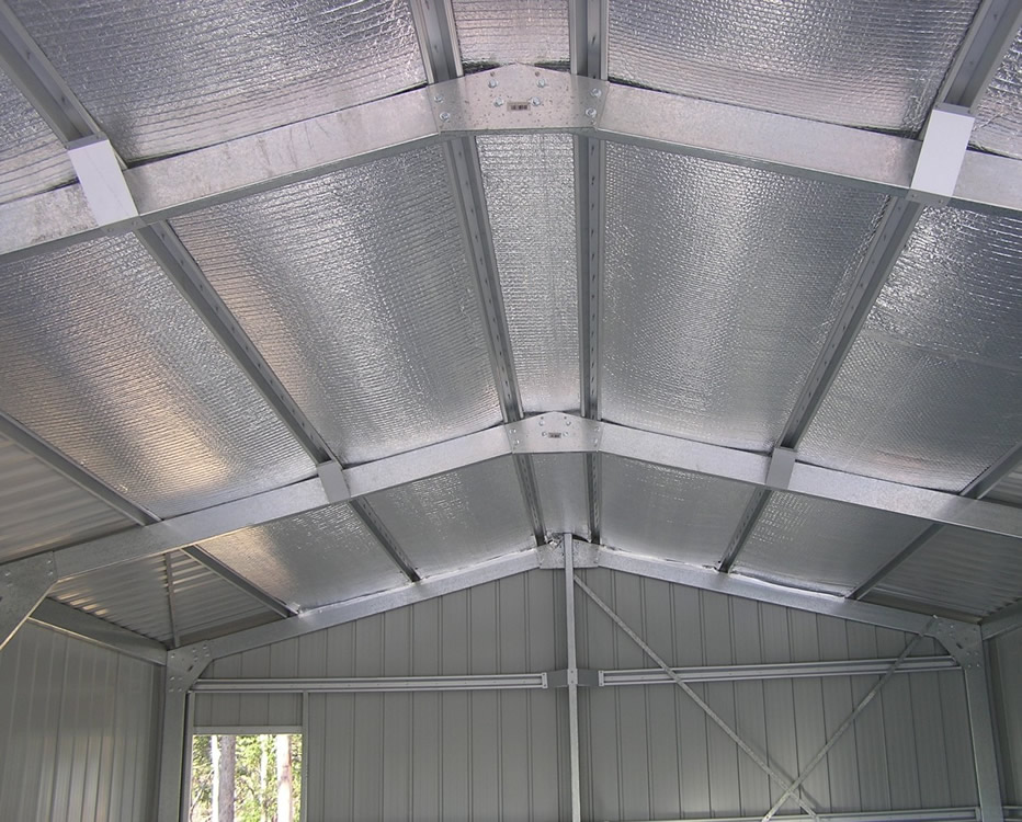 El aislante termico para techos de acero 