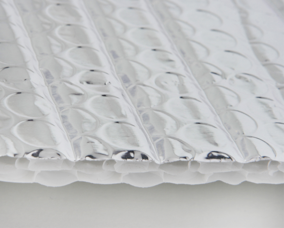 Aislante Térmico Reflexivo de Aluminio POR METROS (60 cm ancho) - Triple  capa: burbuja de polietileno y doble capa 100% aluminio - Estabilizador